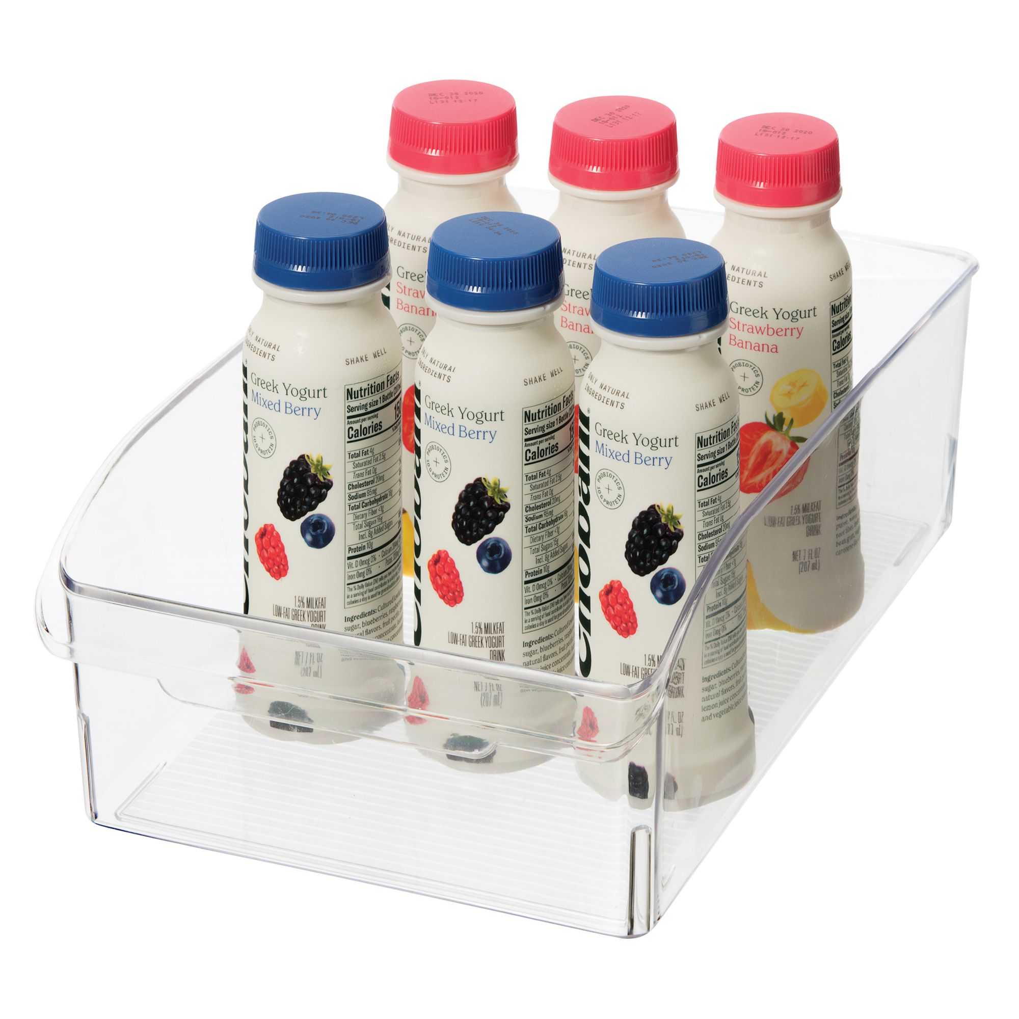 Oggi Fridge/Pantry Storage Bin with Finger Grip Handle (36x20x11cm)